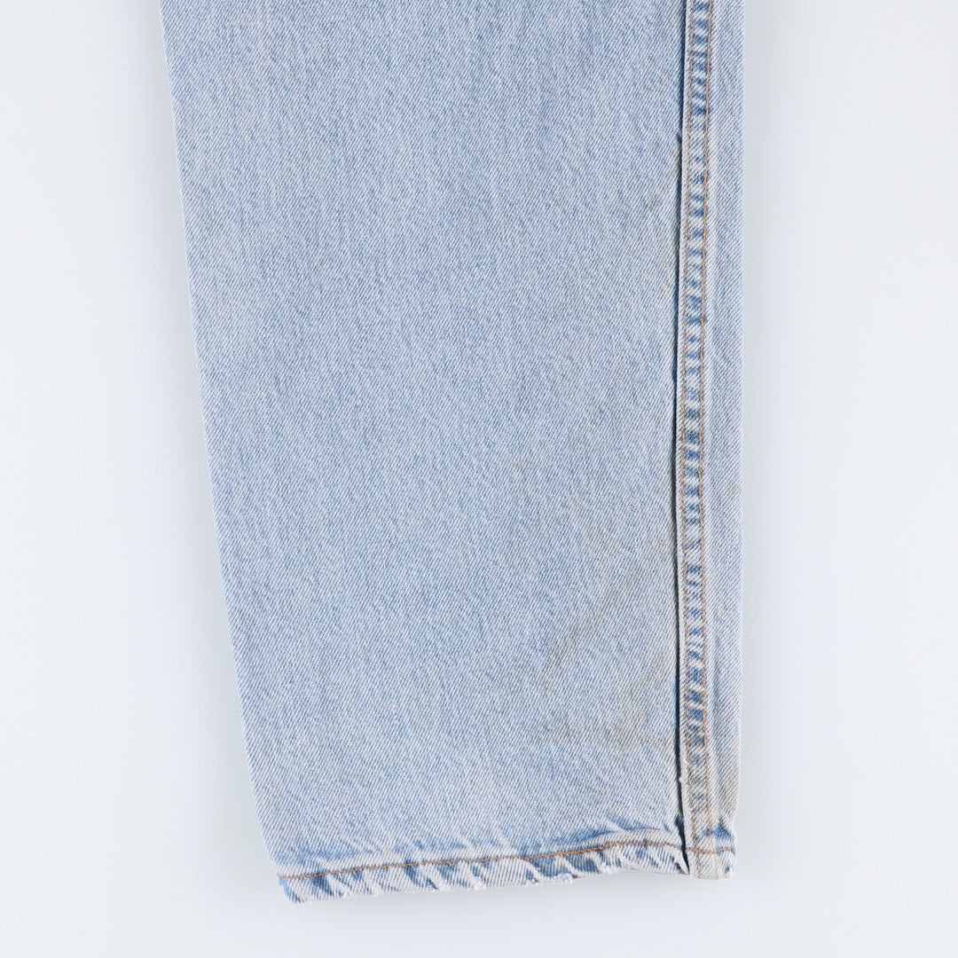 90'S Vintage Levi's 550 Tapered Denim Pants, Men's Size W32 unclear blue type Vintage Second Hand