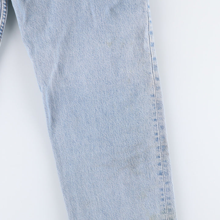 90'S Vintage Levi's 550 Tapered Denim Pants, Men's Size W32 unclear blue type Vintage Second Hand