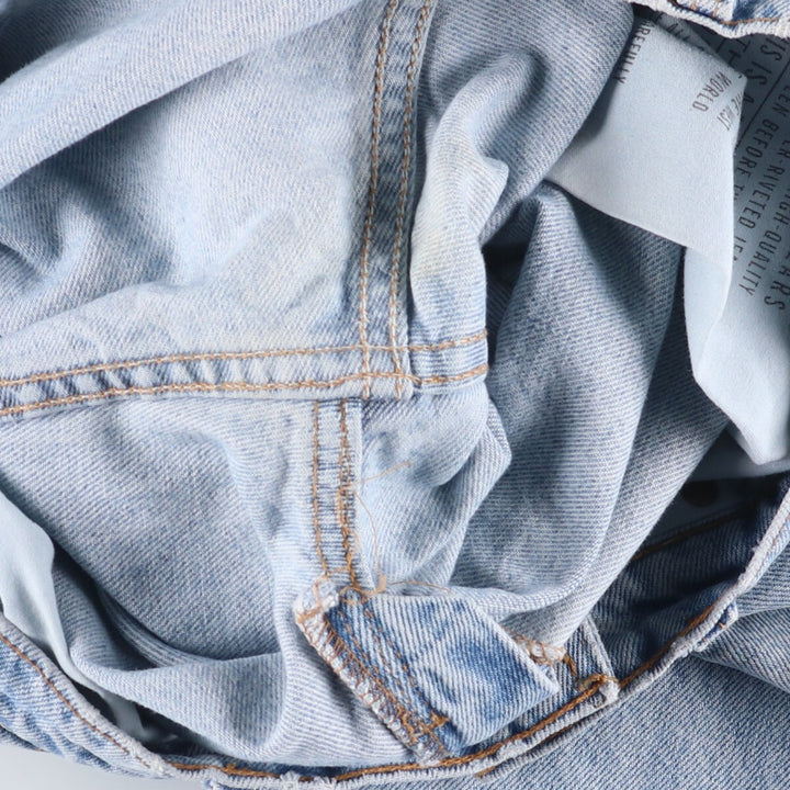 90'S Vintage Levi's 550 Tapered Denim Pants, Men's Size W32 unclear blue type Vintage Second Hand
