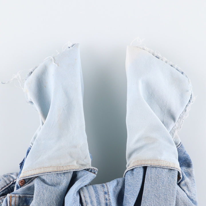 90'S Vintage Levi's 550 Tapered Denim Pants, Men's Size W32 unclear blue type Vintage Second Hand