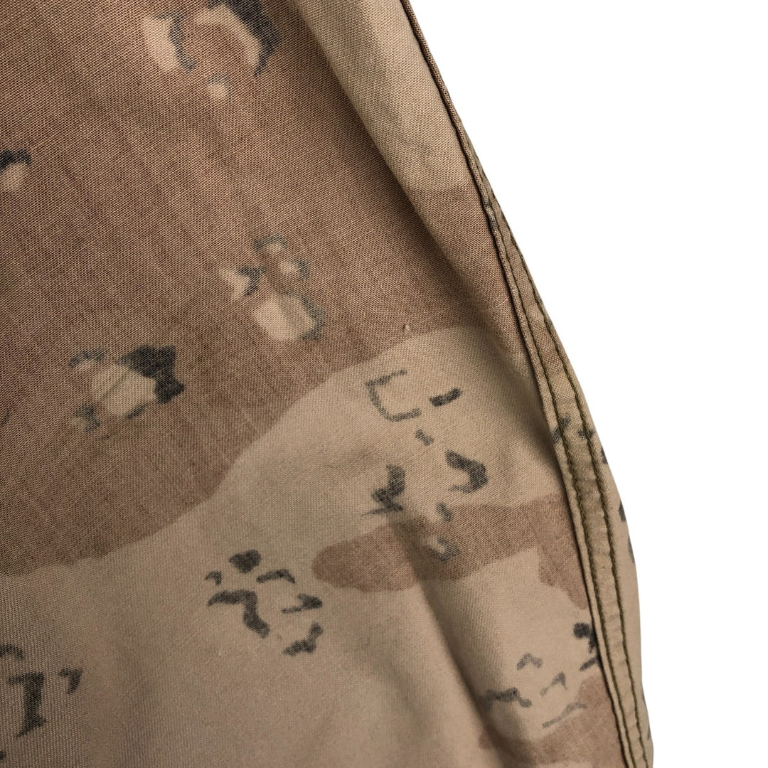 U.S. Military Defense Personnel Support Center 6C Desert Chocolate Chip Camo BDU Military Jacket, Medium-Regular cotton Beige type Vintage Second Hand