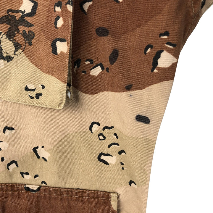 U.S. Military Defense Personnel Support Center 6C Desert Chocolate Chip Camo BDU Military Jacket, Medium-Regular cotton Beige type Vintage Second Hand