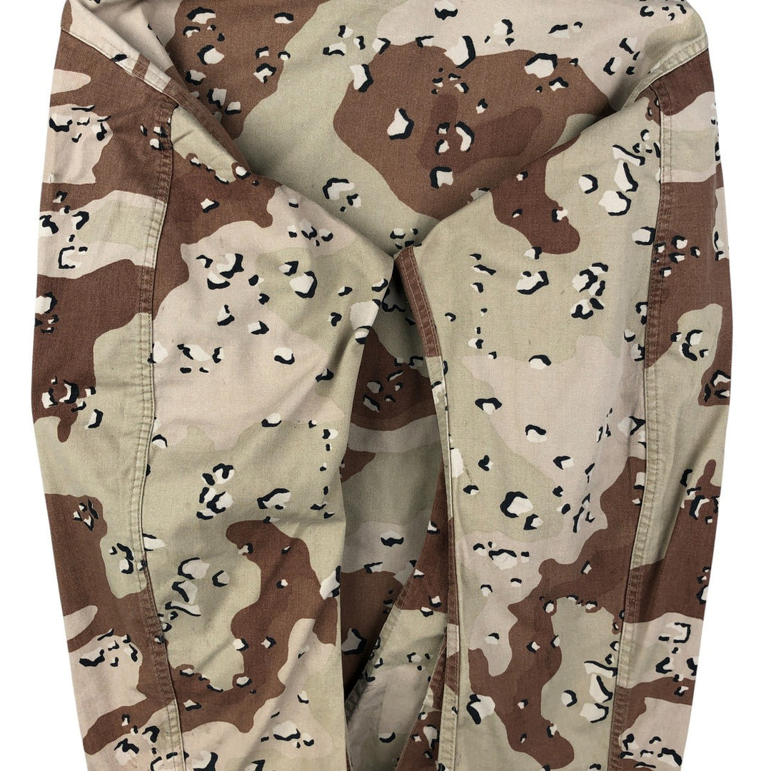 U.S. Military Defense Personnel Support Center 6C Desert Chocolate Chip Camo BDU Military Jacket, Medium-Regular cotton Beige type Vintage Second Hand