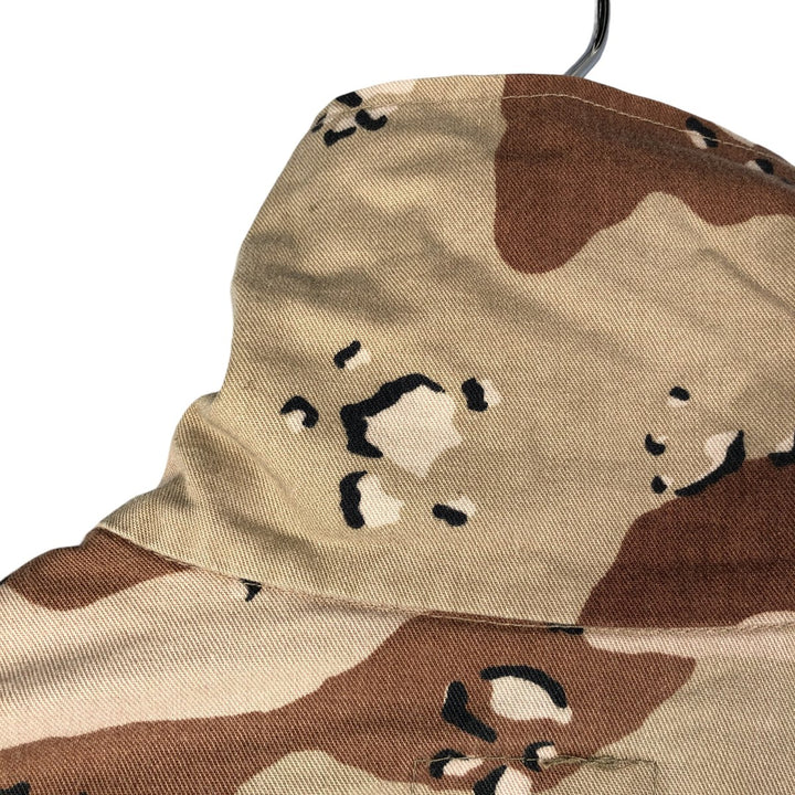 U.S. Military Defense Personnel Support Center 6C Desert Chocolate Chip Camo BDU Military Jacket, Medium-Regular cotton Beige type Vintage Second Hand