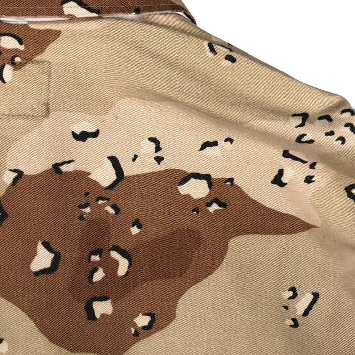 U.S. Military Defense Personnel Support Center 6C Desert Chocolate Chip Camo BDU Military Jacket, Medium-Regular cotton Beige type Vintage Second Hand