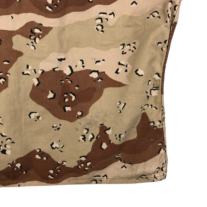 U.S. Military Defense Personnel Support Center 6C Desert Chocolate Chip Camo BDU Military Jacket, Medium-Regular cotton Beige type Vintage Second Hand