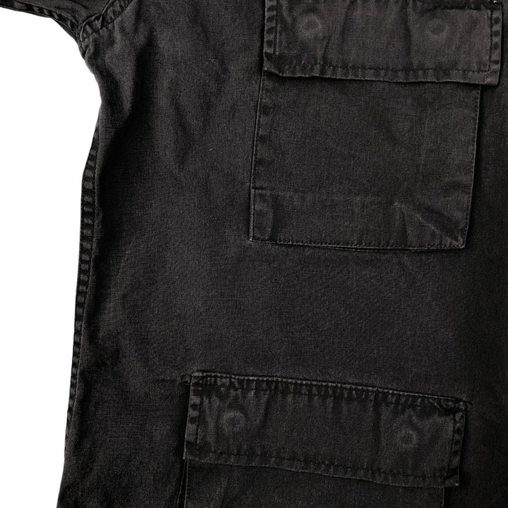 Civilian SOUTHLAND MILITARY BDU Military Jacket, Made in USA, Men's Size L cotton black type Vintage Second Hand