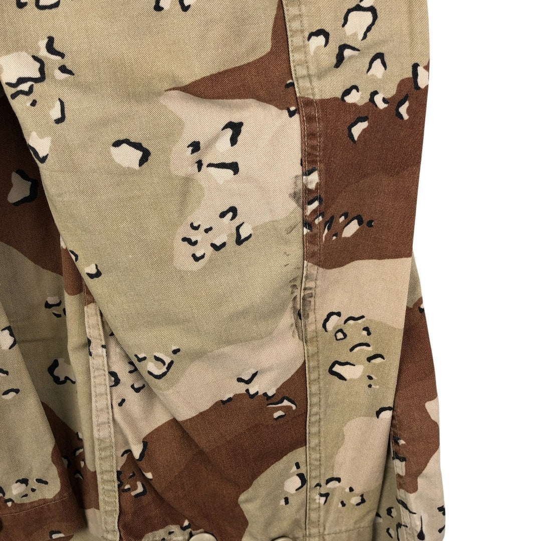 U.S. Military Defense Personnel Support Center 6C Desert Chocolate Chip Camo BDU Military Jacket, Medium-Regular cotton Beige type Vintage Second Hand