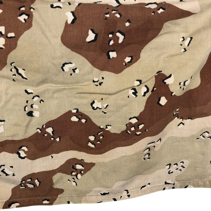 U.S. Military Defense Personnel Support Center 6C Desert Chocolate Chip Camo BDU Military Jacket, Medium-Regular cotton Beige type Vintage Second Hand
