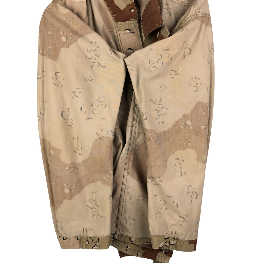 U.S. Military Defense Personnel Support Center 6C Desert Chocolate Chip Camo BDU Military Jacket, Medium-Regular cotton Beige type Vintage Second Hand