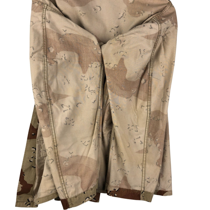 U.S. Military Defense Personnel Support Center 6C Desert Chocolate Chip Camo BDU Military Jacket, Medium-Regular cotton Beige type Vintage Second Hand