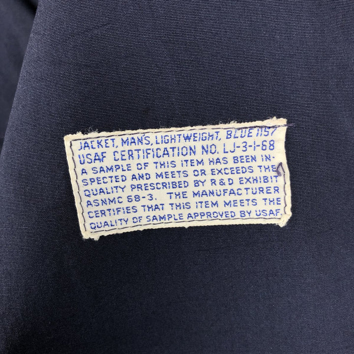Vintage US Military Lightweight Jacket, Size 44L (Men's L) unclear navy blue type Vintage Second Hand