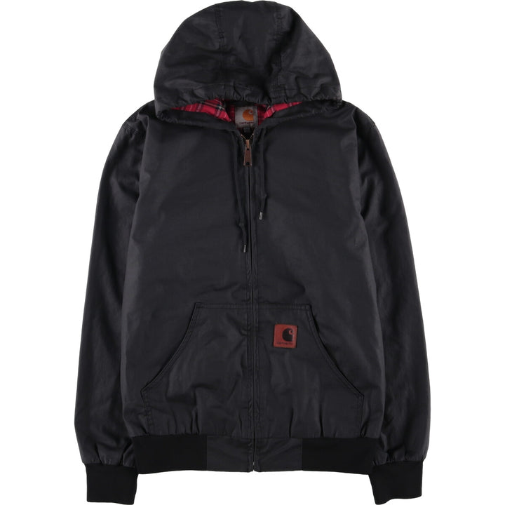 Carhartt Active Jacket, Cotton Parka, Men's Size Small cotton black type Vintage Second Hand