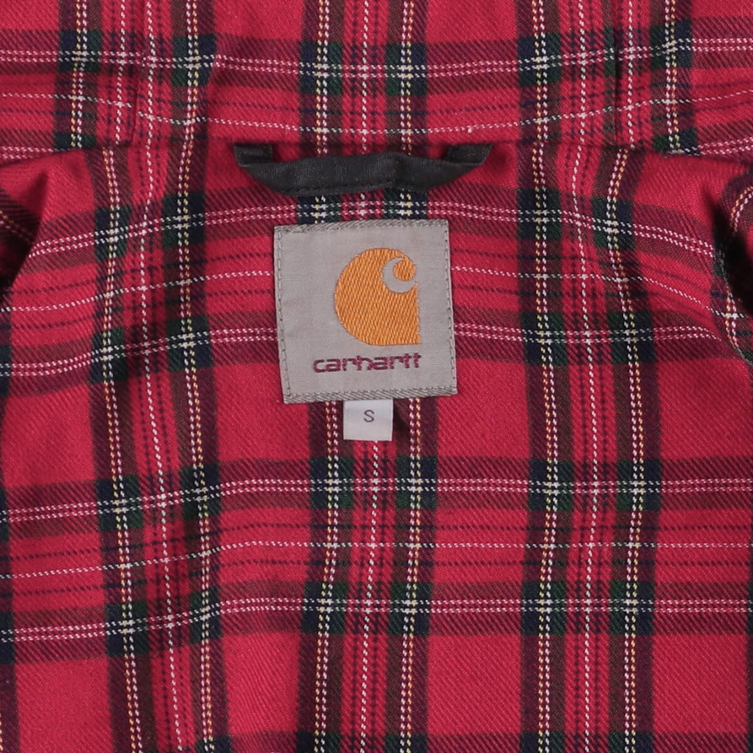 Carhartt Active Jacket, Cotton Parka, Men's Size Small cotton black type Vintage Second Hand