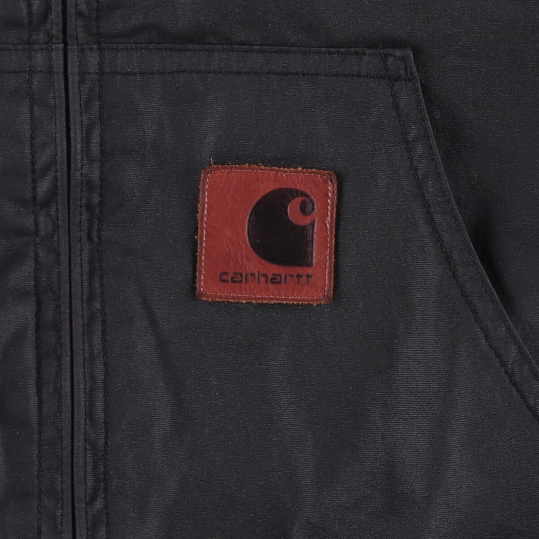 Carhartt Active Jacket, Cotton Parka, Men's Size Small cotton black type Vintage Second Hand