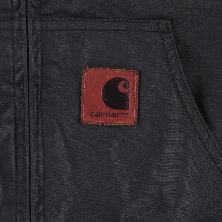 Carhartt Active Jacket, Cotton Parka, Men's Size Small cotton black type Vintage Second Hand