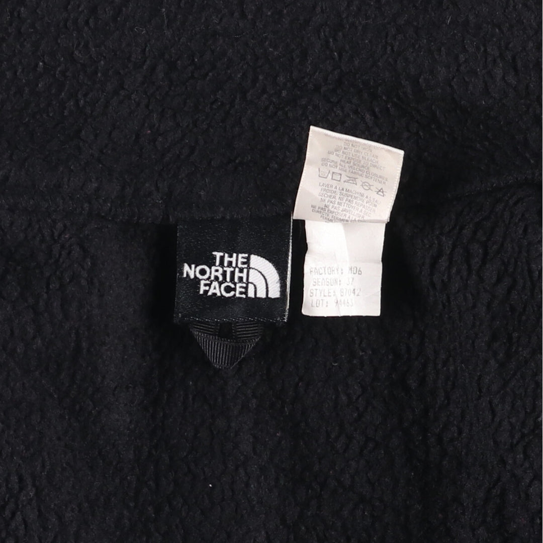 90'S The North Face Vintage Fleece Vest, Men's Size L polyester black type Vintage Second Hand