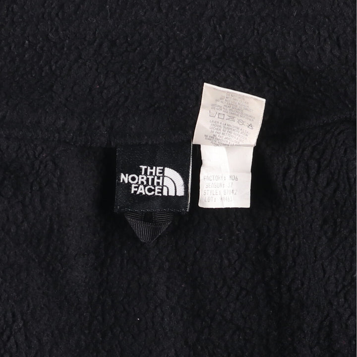 90'S The North Face Vintage Fleece Vest, Men's Size L polyester black type Vintage Second Hand