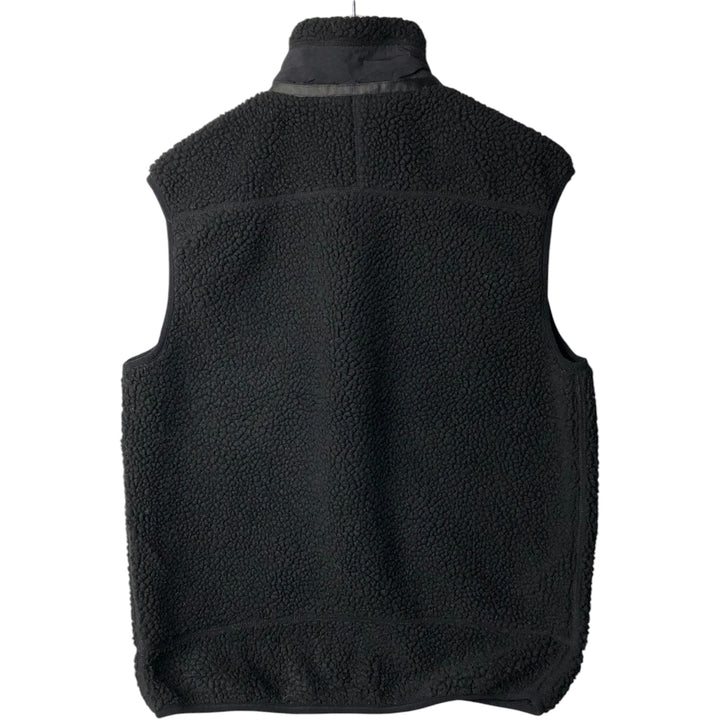 Patagonia Classic Retro X 23056 FA19 Boa Vest, Men's Size Medium polyester black type Vintage Second Hand