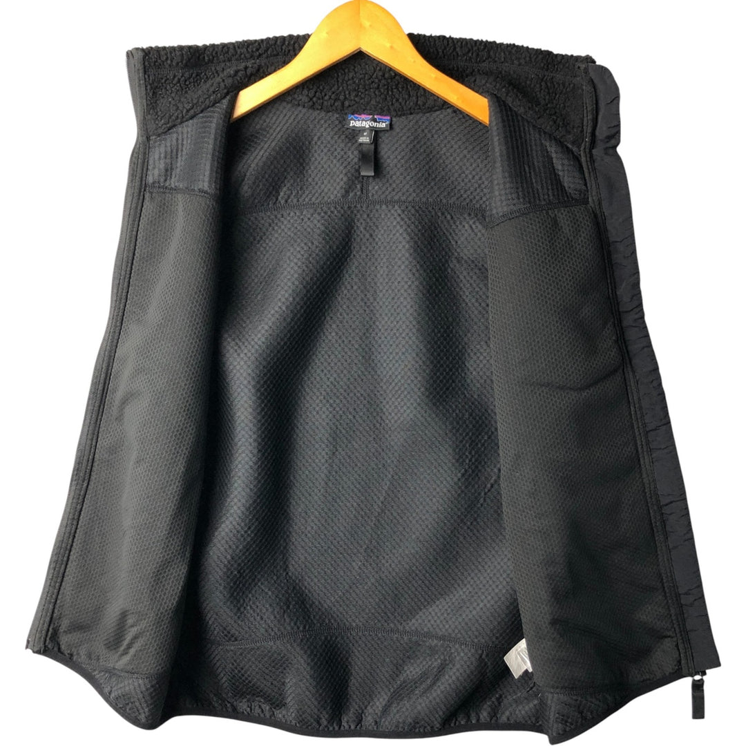 Patagonia Classic Retro X 23056 FA19 Boa Vest, Men's Size Medium polyester black type Vintage Second Hand