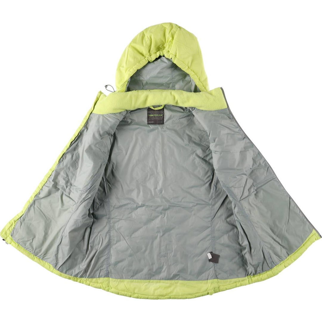TEK GEAR Padded Vest, Women's, Size L Nylon yellow type Vintage Second Hand