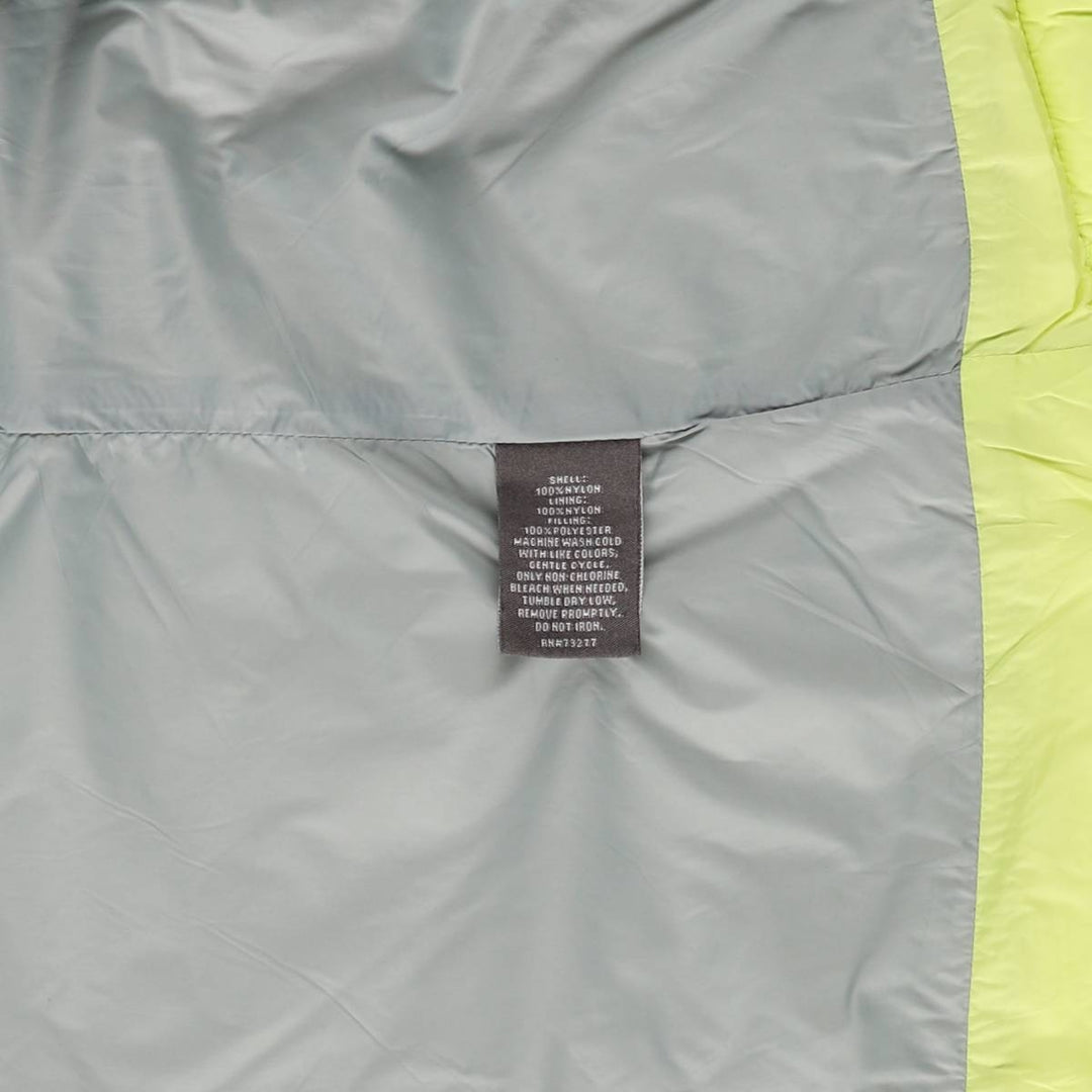 TEK GEAR Padded Vest, Women's, Size L Nylon yellow type Vintage Second Hand