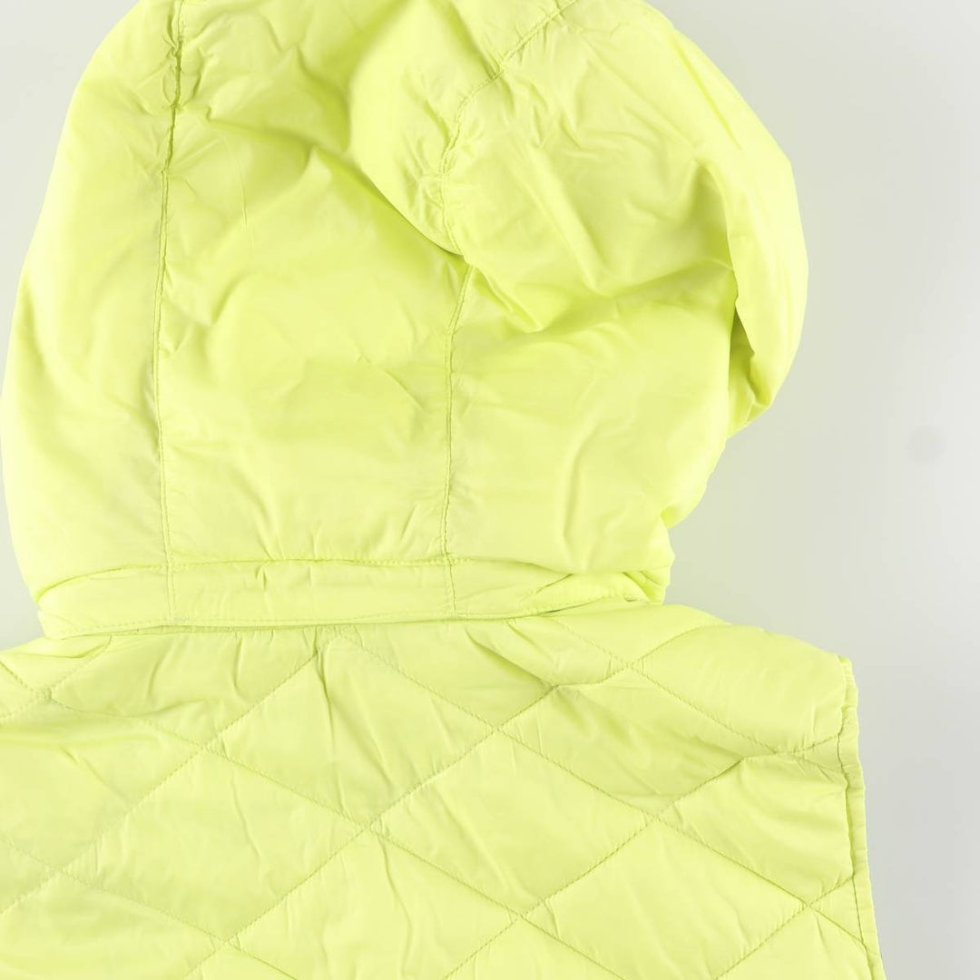TEK GEAR Padded Vest, Women's, Size L Nylon yellow type Vintage Second Hand
