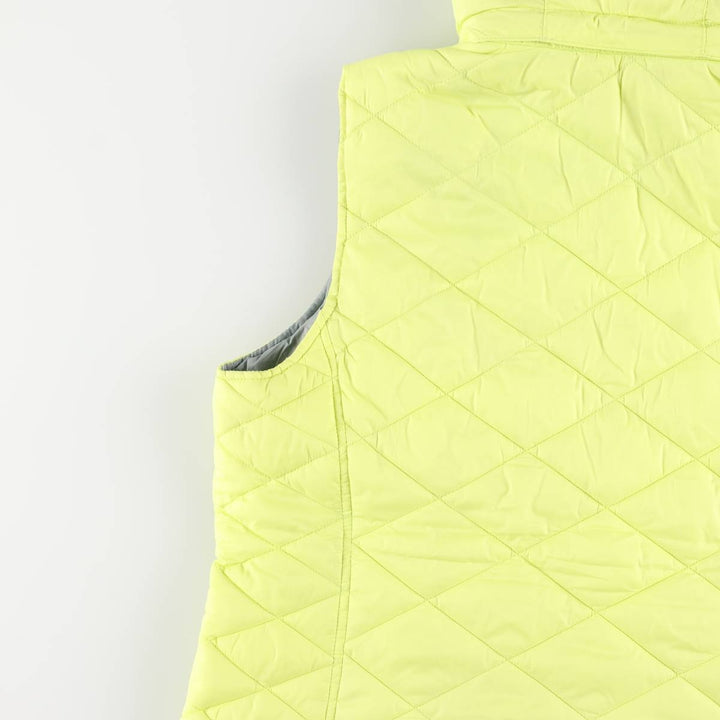 TEK GEAR Padded Vest, Women's, Size L Nylon yellow type Vintage Second Hand