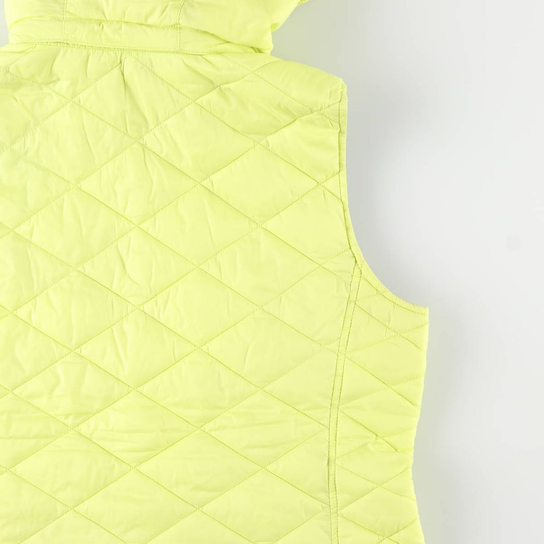 TEK GEAR Padded Vest, Women's, Size L Nylon yellow type Vintage Second Hand