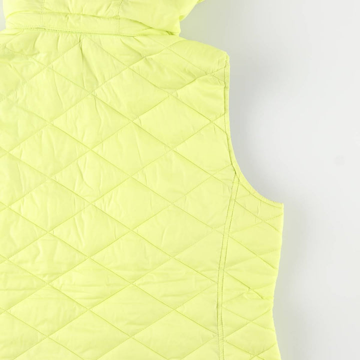TEK GEAR Padded Vest, Women's, Size L Nylon yellow type Vintage Second Hand