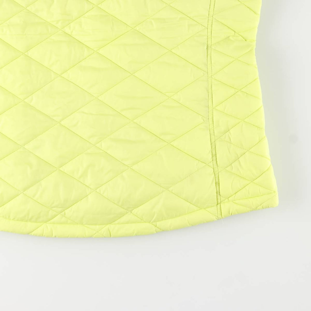 TEK GEAR Padded Vest, Women's, Size L Nylon yellow type Vintage Second Hand