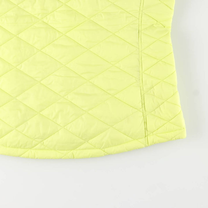 TEK GEAR Padded Vest, Women's, Size L Nylon yellow type Vintage Second Hand