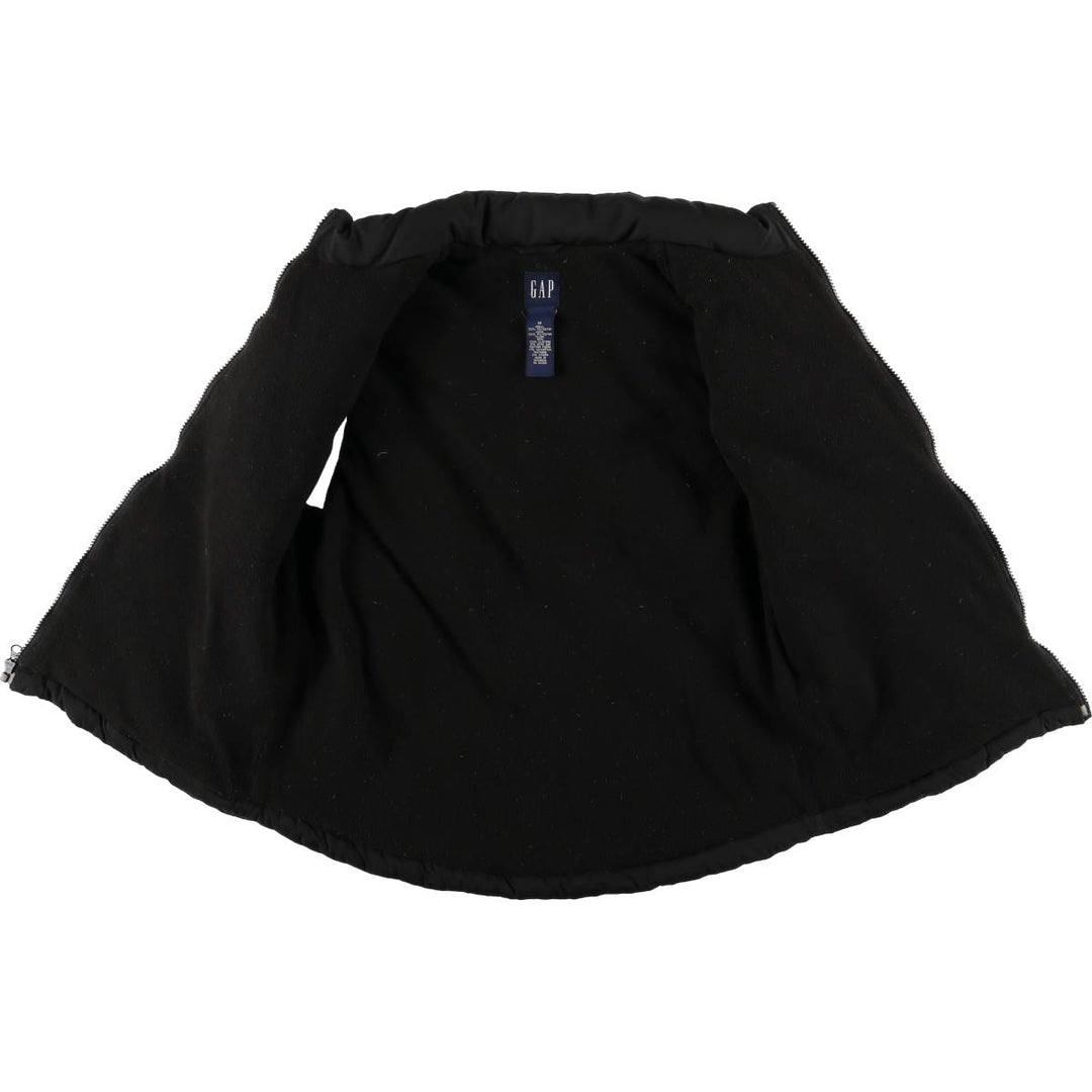 90'S GAP Old Gap Down Vest, Women's Size M, Vintage polyester black type Vintage Second Hand