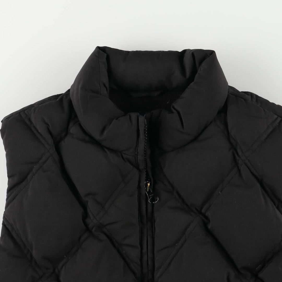 90'S GAP Old Gap Down Vest, Women's Size M, Vintage polyester black type Vintage Second Hand