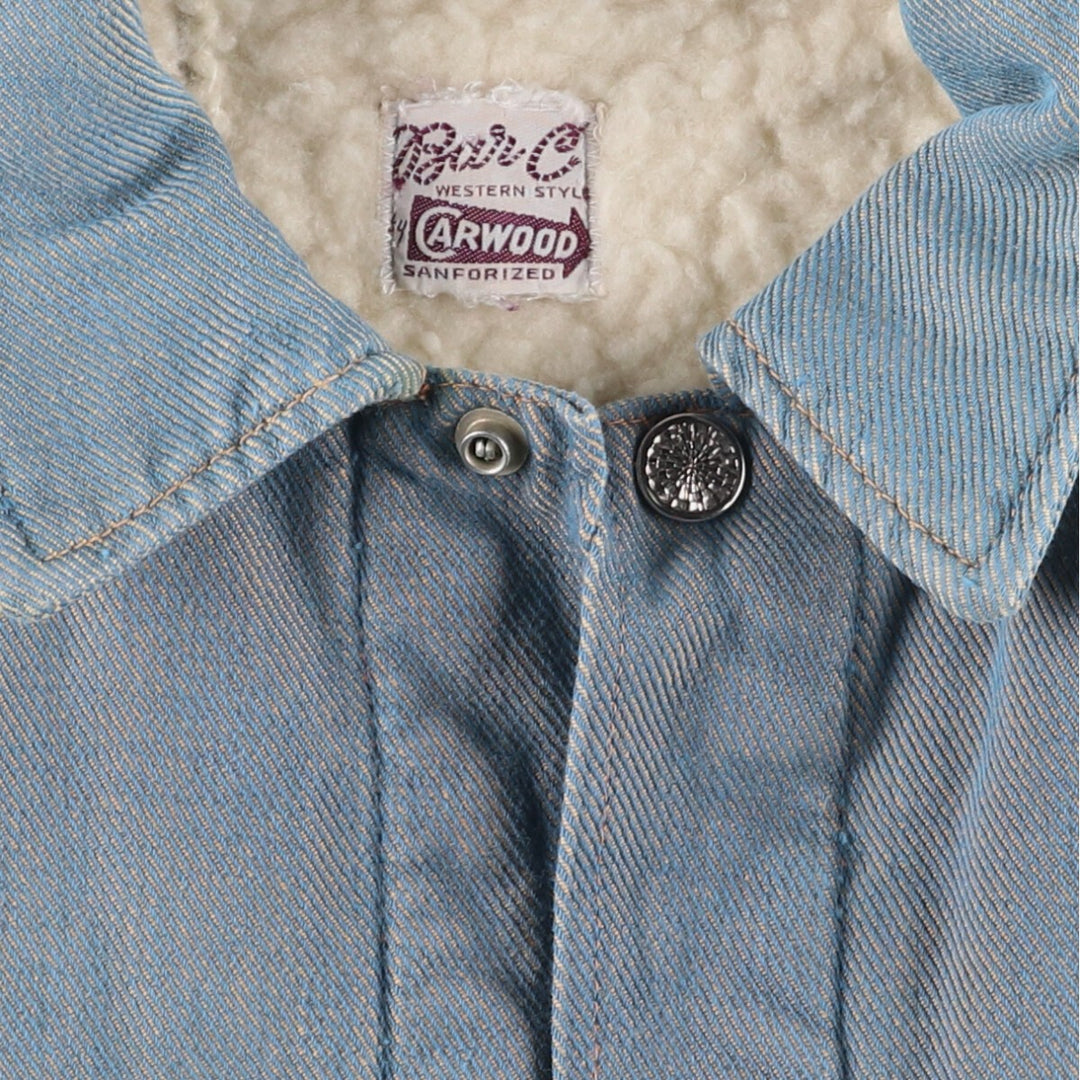 Vintage Bar C jacket, women's size M unclear blue type Vintage Second Hand