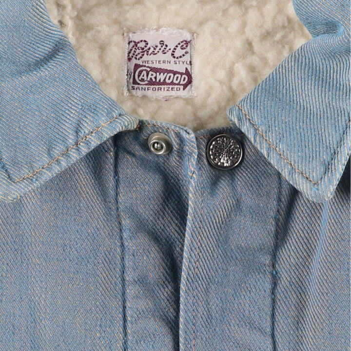 Vintage Bar C jacket, women's size M unclear blue type Vintage Second Hand