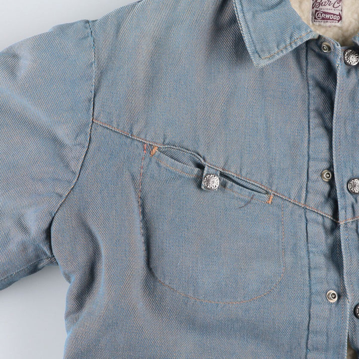 Vintage Bar C jacket, women's size M unclear blue type Vintage Second Hand
