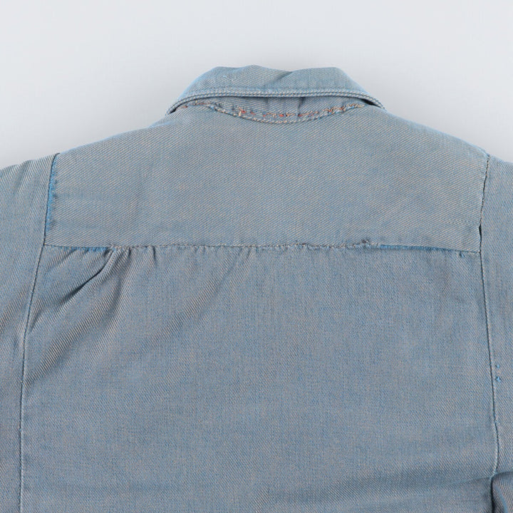 Vintage Bar C jacket, women's size M unclear blue type Vintage Second Hand