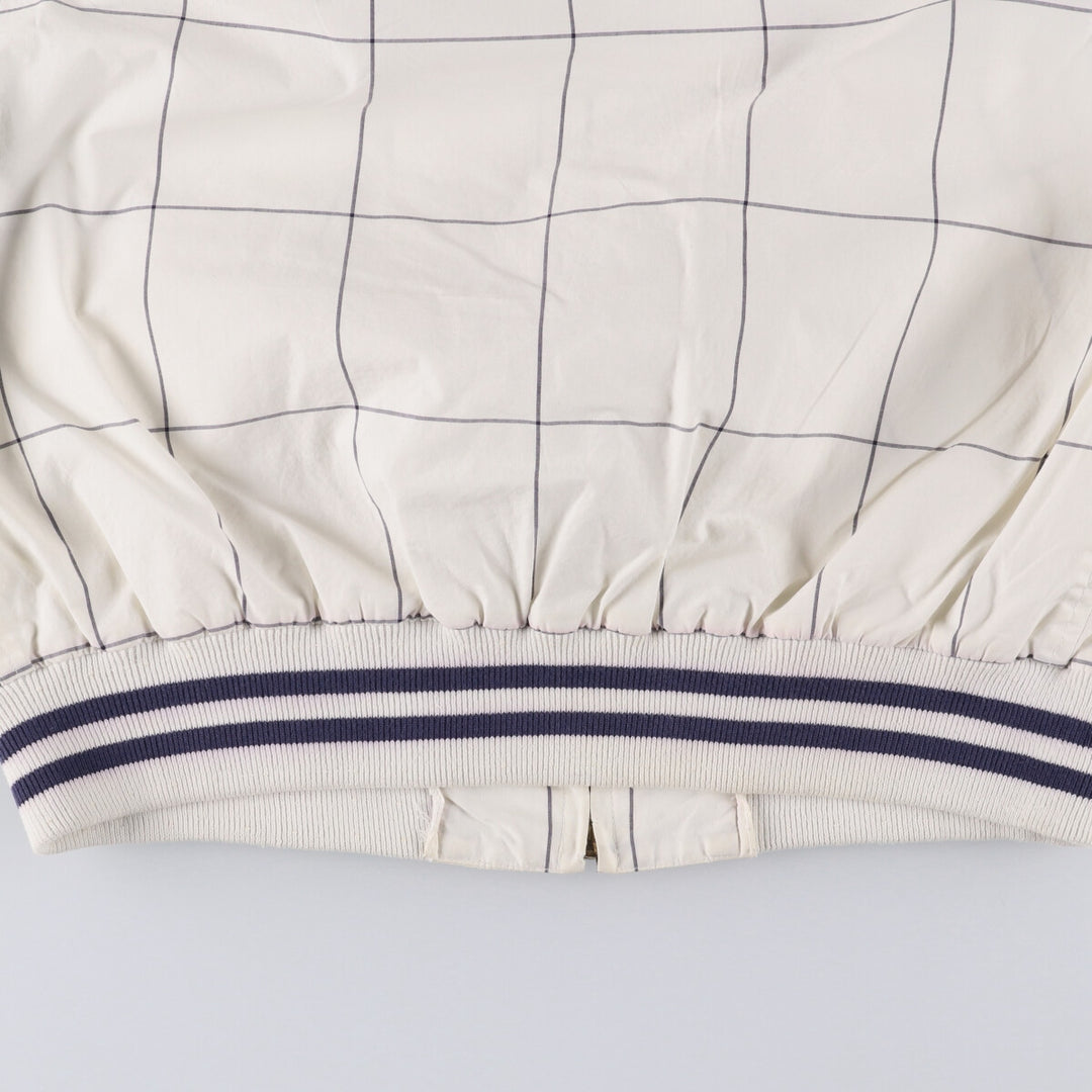 Ralph Lauren Check Pattern Cotton Jacket, Women's Size L cotton white type Vintage Second Hand