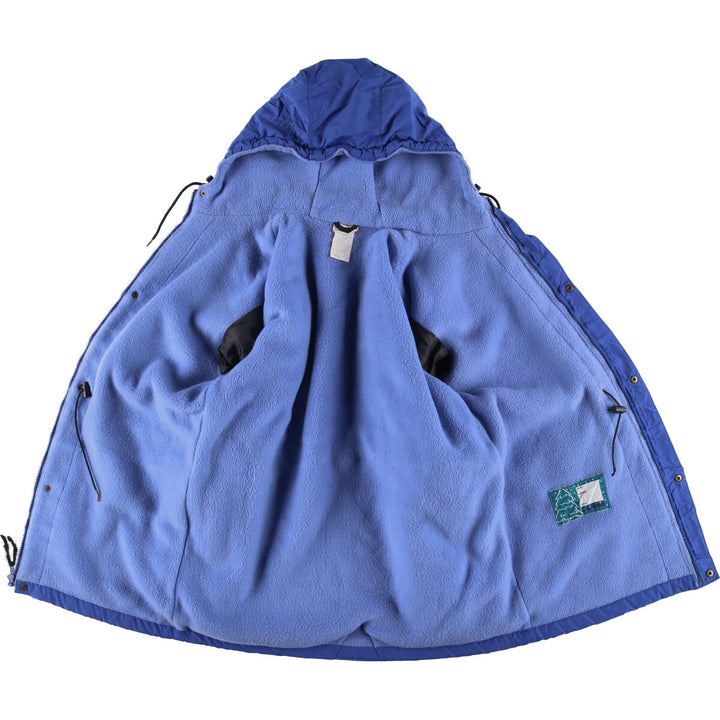 Vintage LLBean nylon parka from the 1980'S to 1990s, made in the USA, size M. unclear blue type Vintage Second Hand