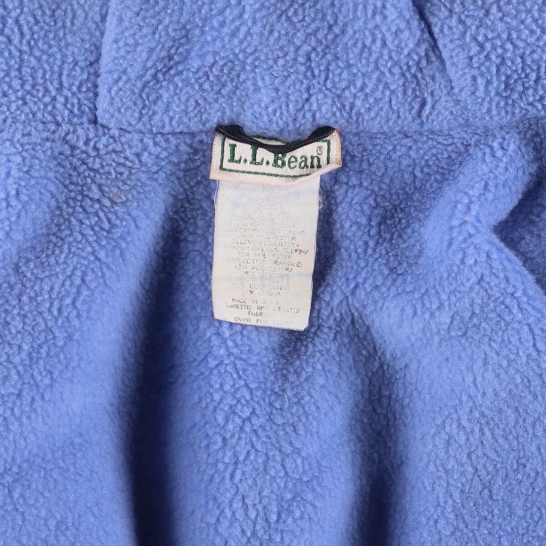 Vintage LLBean nylon parka from the 1980'S to 1990s, made in the USA, size M. unclear blue type Vintage Second Hand
