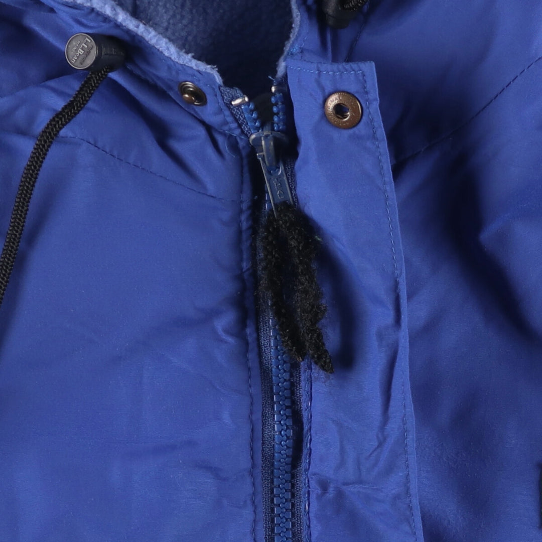 Vintage LLBean nylon parka from the 1980'S to 1990s, made in the USA, size M. unclear blue type Vintage Second Hand