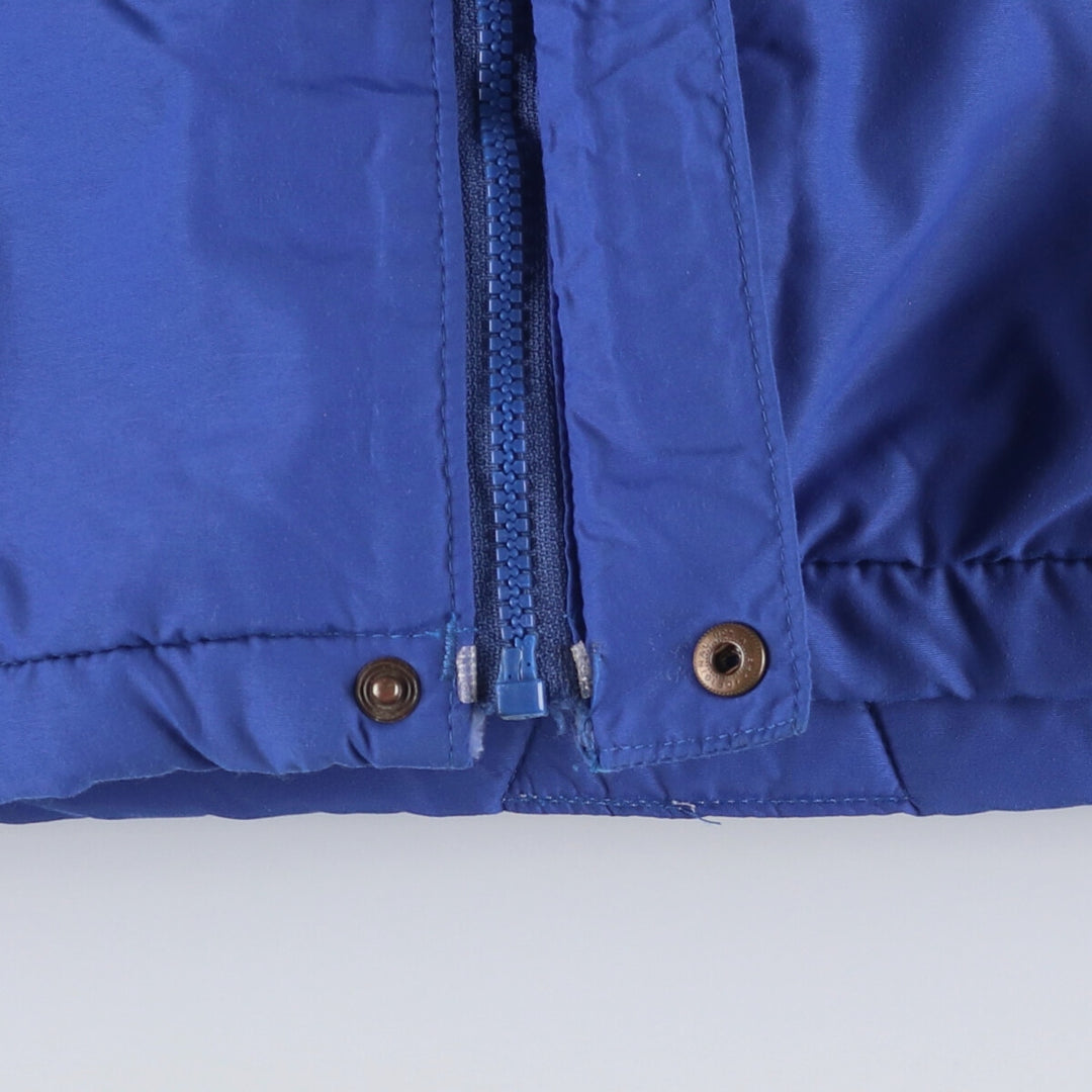 Vintage LLBean nylon parka from the 1980'S to 1990s, made in the USA, size M. unclear blue type Vintage Second Hand