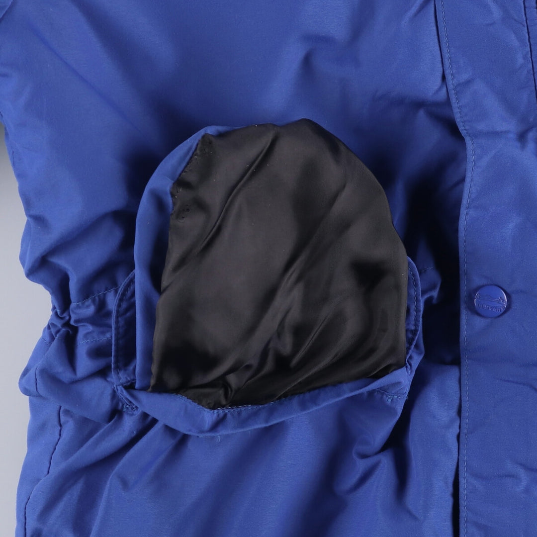 Vintage LLBean nylon parka from the 1980'S to 1990s, made in the USA, size M. unclear blue type Vintage Second Hand