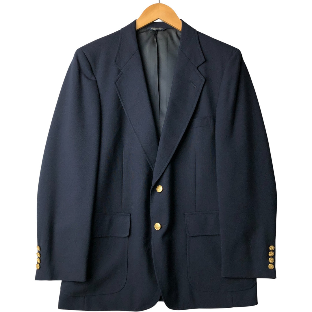 KUPPENHEIMER Navy Blazer, Tailored Jacket, Made in USA, Men's Size M unclear navy blue type Vintage Second Hand