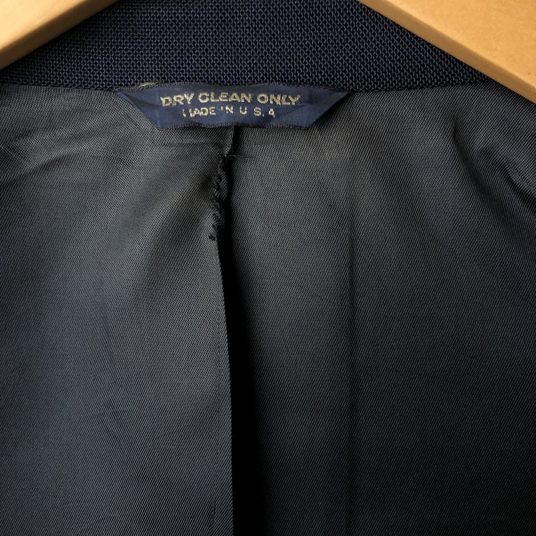 KUPPENHEIMER Navy Blazer, Tailored Jacket, Made in USA, Men's Size M unclear navy blue type Vintage Second Hand