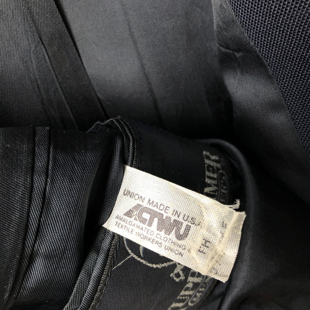 KUPPENHEIMER Navy Blazer, Tailored Jacket, Made in USA, Men's Size M unclear navy blue type Vintage Second Hand