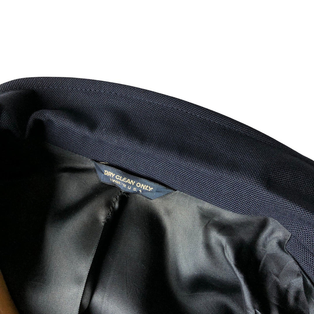KUPPENHEIMER Navy Blazer, Tailored Jacket, Made in USA, Men's Size M unclear navy blue type Vintage Second Hand