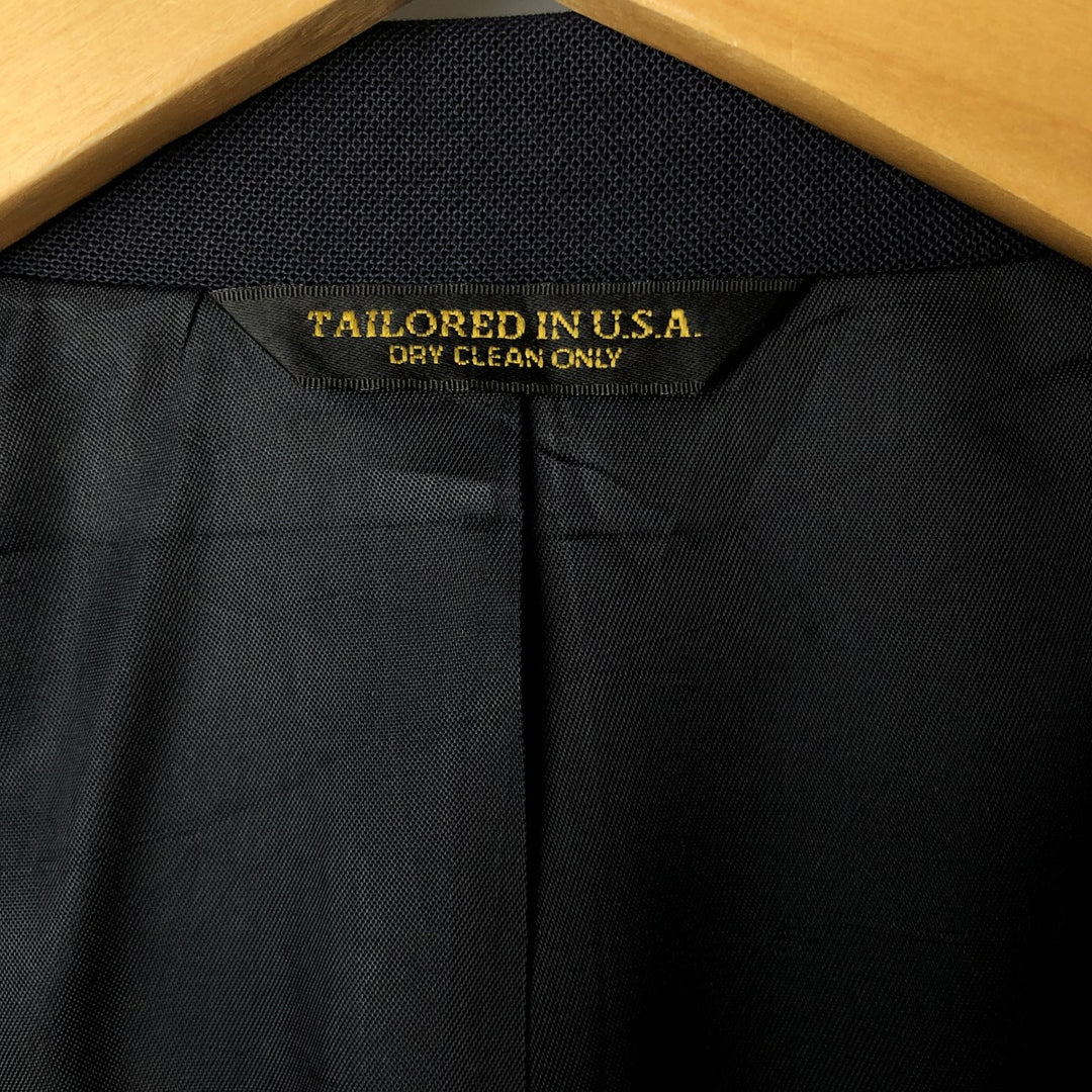 Hardwick Clothes Remake Navy Blazer, Tailored Jacket, Made in USA, Men's Size Medium unclear navy blue type Vintage Second Hand