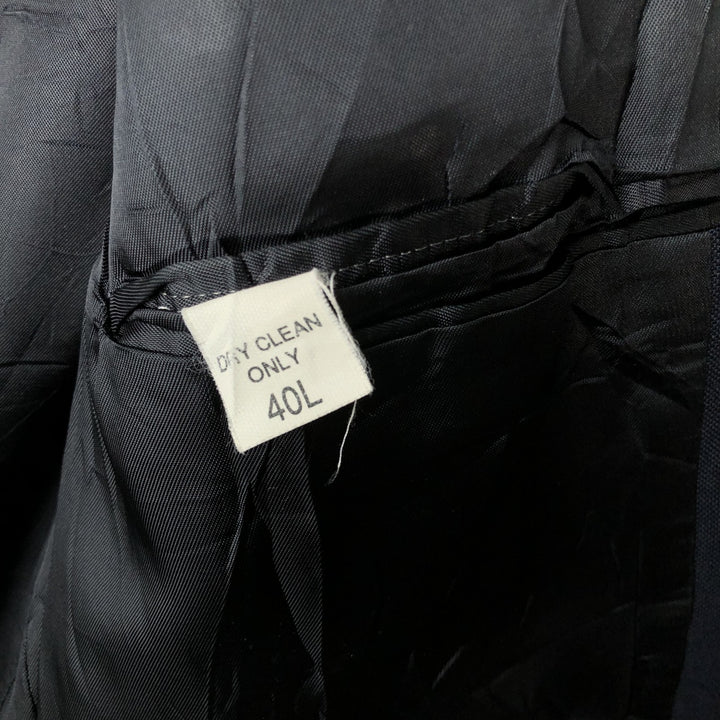 Hardwick Clothes Remake Navy Blazer, Tailored Jacket, Made in USA, Men's Size Medium unclear navy blue type Vintage Second Hand